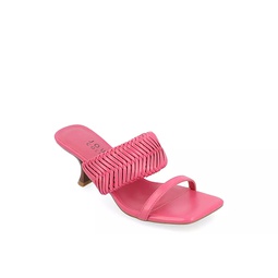 Journee Collection Womens Monyka Sandal - Pink