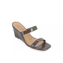 Journee Collection Womens Clover Sandals - Taupe
