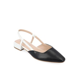Journee Collection Womens Paislee Flat - Black