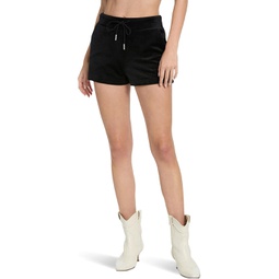 Womens Juicy Couture Velour Juicy Shorts with Back Bling