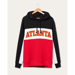 nba atlanta hawks colorblock hoodie