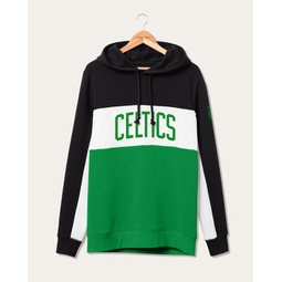 nba boston celtics colorblock hoodie