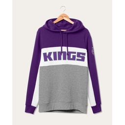 nba sacramento kings colorblock hoodie