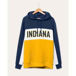 nba indiana pacers colorblock hoodie