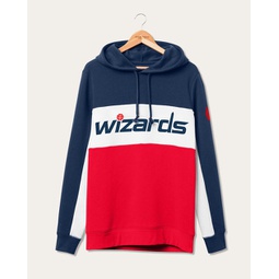 nba washington wizards colorblock hoodie
