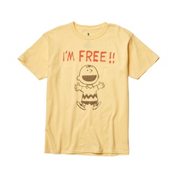 Junk Food Kids Im Free Peanuts T-Shirt (Big Kids)