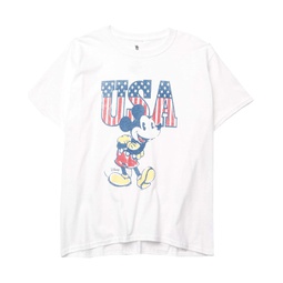 Junk Food Kids Mickey Mouse USA T-Shirt (Big Kids)
