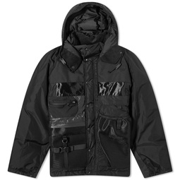 Junya Watanabe MAN Nylon Ripstor Hooded Jacket Black