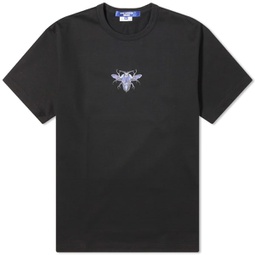 Junya Watanabe MAN Bug Print T-Shirt Black & Purple