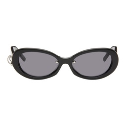 SSENSE Exclusive Black Drew Sunglasses 241235M134006