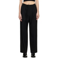 Black Belted Trousers 222343F087020