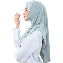 Jyana Modeqah Instant Hijab for Women,UPF50+ Sun Protection Rhinestone Hijab Scarf for Women,Stretch Lightweight Breathable