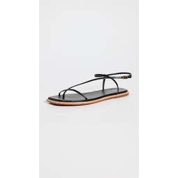 Alayta Square Toe Naked Sandals