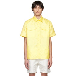 Yellow Press-Stud Shirt 231054M192003