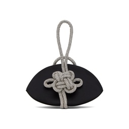 Black Double Knot Clutch 241493F046007