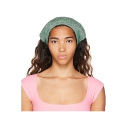 Green Crystal Mesh Headscarf 222493F018001
