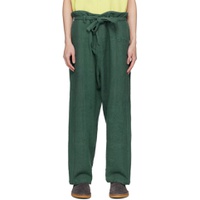 Green Judo Trousers 241224M191007
