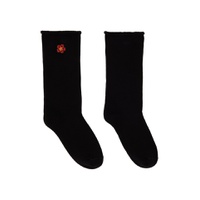 Black  Paris Boke Flower Socks 222387F076003