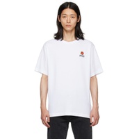 White  Paris Boke Flower T Shirt 232387M213005