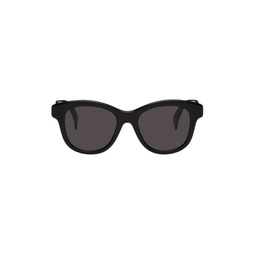 Black Oval Sunglasses 231387M134000