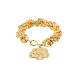 Gold  Paris Rope Chain Bracelet 232387M142000