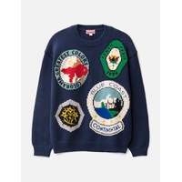 Kenzo Travel Hand Embroidered Jumper
