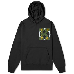 Kenzo Drawn Varsity Popover Hoody Black