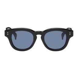 Black Kenzo Paris Round Sunglasses 232387M134008