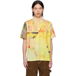 Yellow After School Philosophy Polo 241842M212001