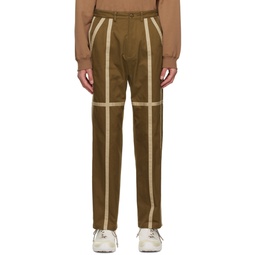 SSENSE Exclusive Brown Trousers 231586M191000