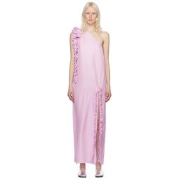 Pink Aretha Maxi Dress 241593F055005