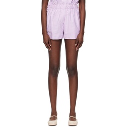 Purple Demi Shorts 241593F088002