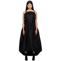 Black Ramya Midi Dress 231593F054000