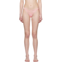 Pink Coquette Thong 231015F081010