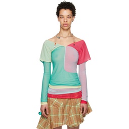 Multicolor Mora Long Sleeve T Shirt 231985F110005