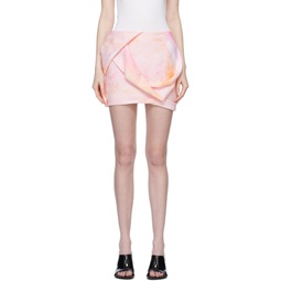 Pink Centaur Miniskirt 231985F090016