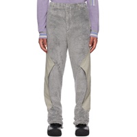 Gray Zlatyu Trousers 231985M191015
