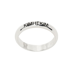Silver Round Thin Ring 222609F024000