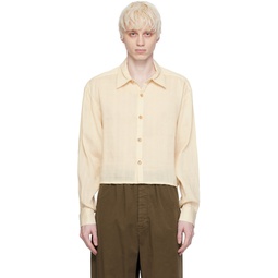 Off White Buttoned Shirt 241564M192011