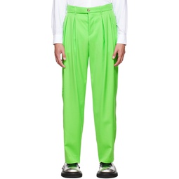 Green Grant Trousers 222564M191000