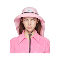 SSENSE Exclusive Pink Camp Bucket Hat 221927F015001