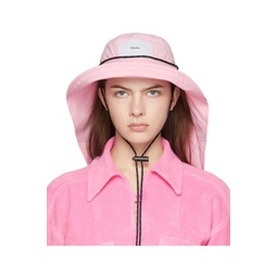 SSENSE Exclusive Pink Camp Bucket Hat 221927F015001