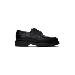 Black Donato Boat Shoes 232174M239000