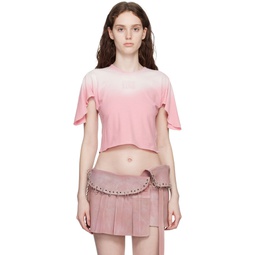 Pink Storm T Shirt 231148F110001