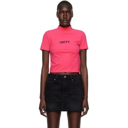Pink Unity T Shirt 231088F110009