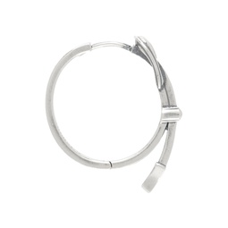 SSENSE Exclusive Silver Belt Single Earring 222216M144002