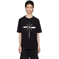 Black Origami T Shirt 241216M213003