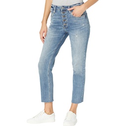 Womens KUT from the Kloth Rachael High-Rise Fab Ab Mom Jeans
