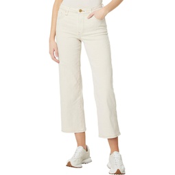 Womens KUT from the Kloth Charlotte High-Rise-Fab Ab-Culottes In Ecru