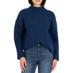 Womens KUT from the Kloth Adah Pull-On Long Sleeve High Neck Sweater
